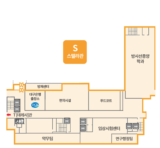 S[스텔라]관 B1 평면도
